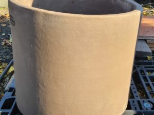 Topf Enrico ohne Rand 50cm anthrazit